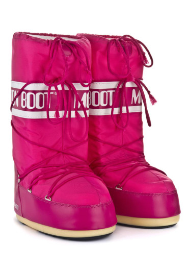 detail Dámske snehule Tecnica Moon Boot Nylon bouganville