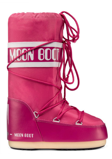 detail Dámske snehule Tecnica Moon Boot Nylon bouganville