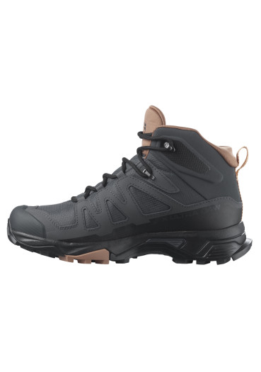 detail Dámske turistické topánky Salomon X ULTRA 4 MID GTX W – Ebony / Mocha Mousse / Almond Cream