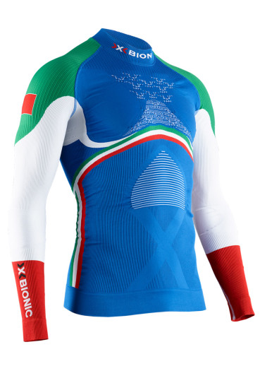 detail X-Bionic® Energy Accumulator 4.0 Patriot Shirt Turtle Neck Lg Sl Italy