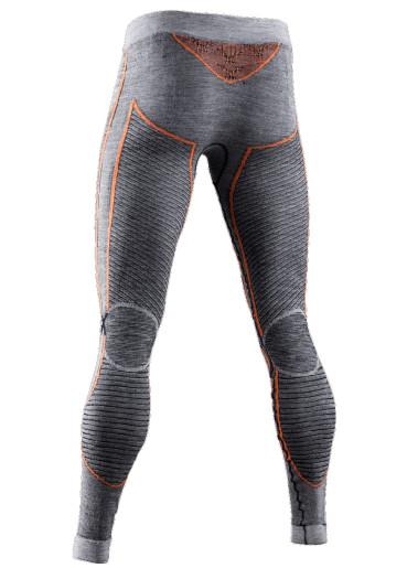 detail Pánske termonohavice X-BIONIC® Apani 4.0 Merino Pants Men B080 – Black/Grey/Orange 