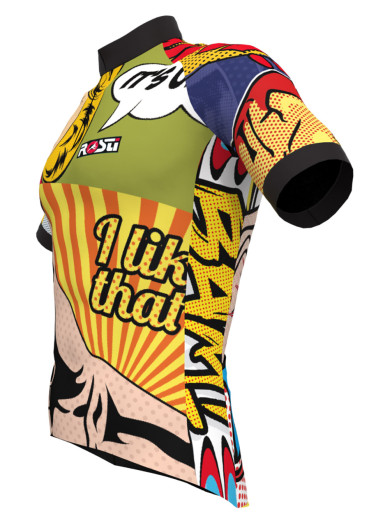 detail Cyklistický dres Rosti Pop Art