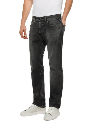 detail REPLAY M983 000333 Regular Slim Jeans
