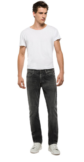 detail REPLAY M983 000333 Regular Slim Jeans