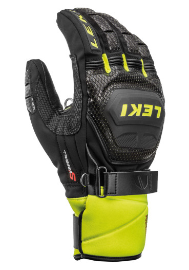 detail Leki Worldcup Race Coach Flex S GTX black-ice lemon