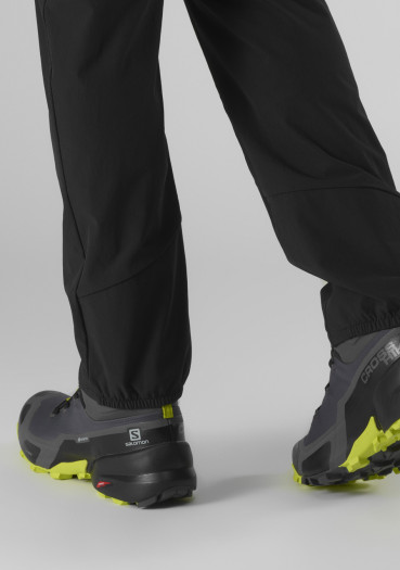 detail Pánska obuv Salomon CROSS HIKE MID GTX – Magnet / Black / Lapis Blue