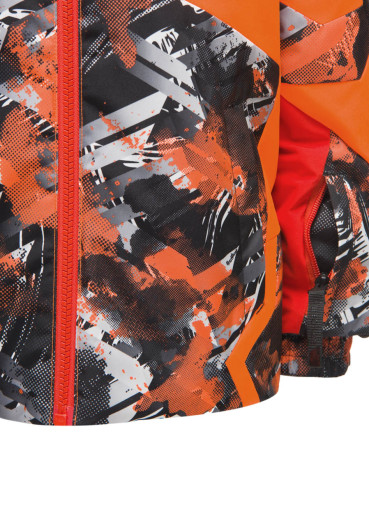 detail Detská zimná bunda Spyder 195080-830 -min LEADER-Jacket-parallelagram prin