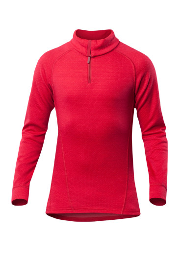 detail Dievčenské tričko DEVOLD ACTIVE KID ZIP NECK