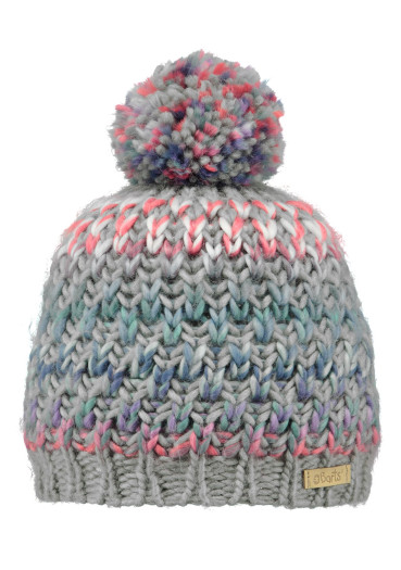 detail Detská čiapka Barts NICOLE BEANIE GIRLS HEATHER GREY