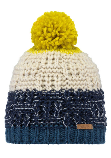detail Barts Abel Beanie sulphur yellow