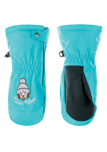 detail Detské rukavice POIVRE BLANC W17-1073-BBGL Ski Mittens AZURE BLUE