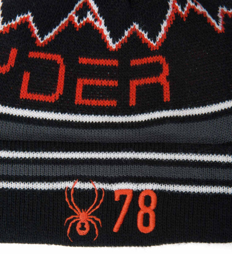 detail Detská čiapka Spyder Boys Mini Icebox Black/Red