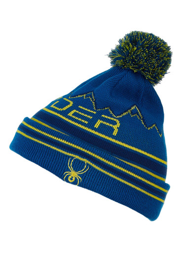 detail Detská čiapka Spyder Boys Mini Icebox Blue/yellow