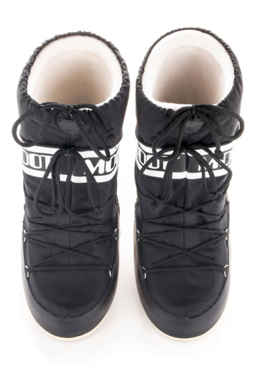 detail Detské zimné topánky  Tecnica Moon Boot Nylon black JR