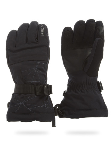 detail Detské rukavice Spyder Boys Overweb Black