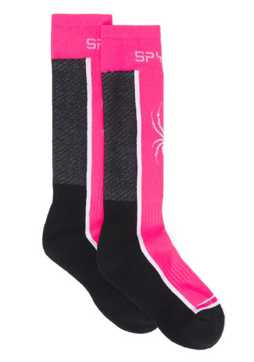detail Detské podkolienky Spyder 198078-950 -GIRLS SWEEP-Socks-BRYTE bubblegum
