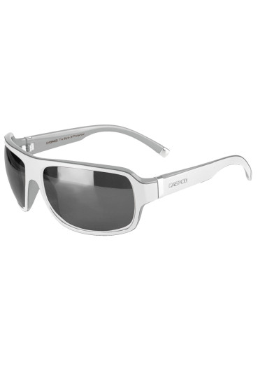detail Casco SX-61 Bicolor White/Silver