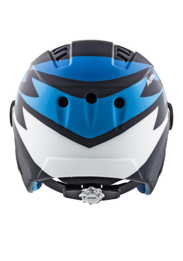 detail Detská lyžiarska prilba Alpina Carat LE Visor HM Blue