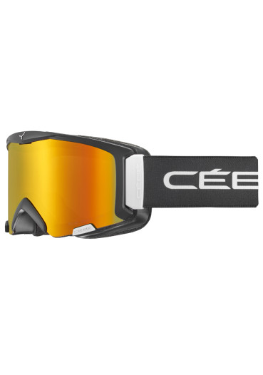detail Cébé Super Bionic Mat Black/wht/orange