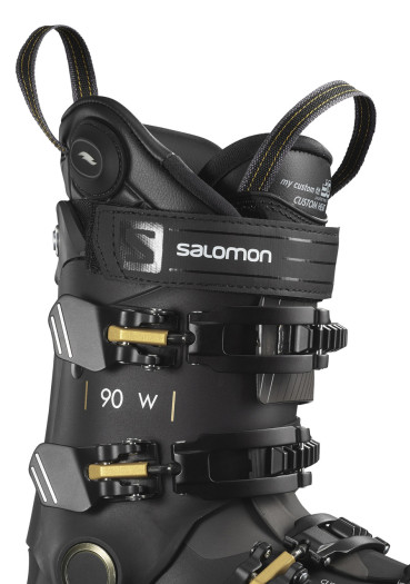 detail Zjazdové topánky Salomon S/PRO HV 90 W CH Black/Belluga