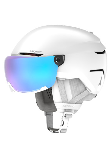 detail Zjazdová prilba Atomic SAVOR Visor Stereo White Heath