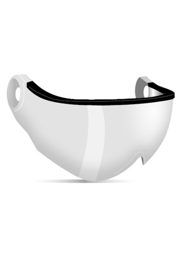 detail Výmenný štít Kask SVI00009 Piuma-R Visor Transparent