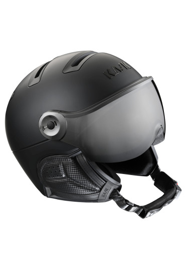 detail Lyžiarska prilba Kask SHE00061 Visor PIUMA R SHADOW BLACK