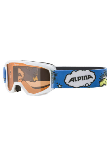 detail Detská lyžiarska prilba Alpina Carat set Disney Donald