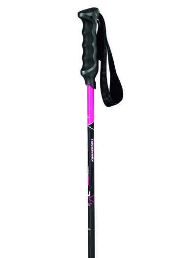detail Dámske lyžiarske palice Komperdell Radical Carbon Pink