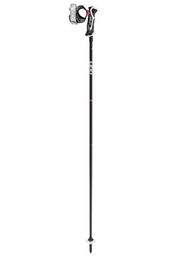 detail Leki Carbon 14 3D, black-fluorescent red-white