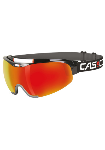 detail Okuliare na bežky Casco Spirit Carbonic Black-Red