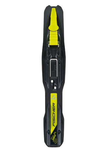 detail Detské viazanie na bežky Fischer Tour Step-In JR IFP Black / Yellow