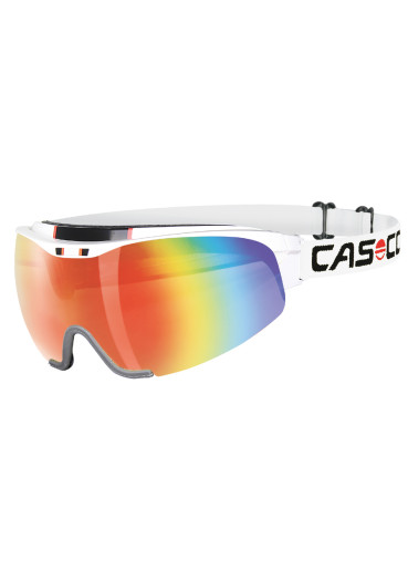 detail Okuliare na bežky Casco Spirit Carbonic White / Rainbow