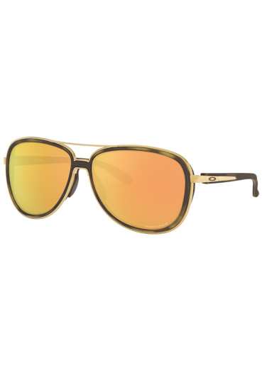 detail Dámske slnečné okuliare OAKLEY 4129-1458 Split Time BrwnTort w / PRIZMRoseGoldPol