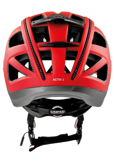 detail Cyklo helma Casco Activ 2 Red-Anthrazit