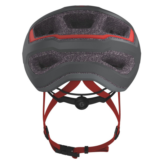 detail Cyklo helma Scott Helmet Arx (CE) Dark Grey/Red