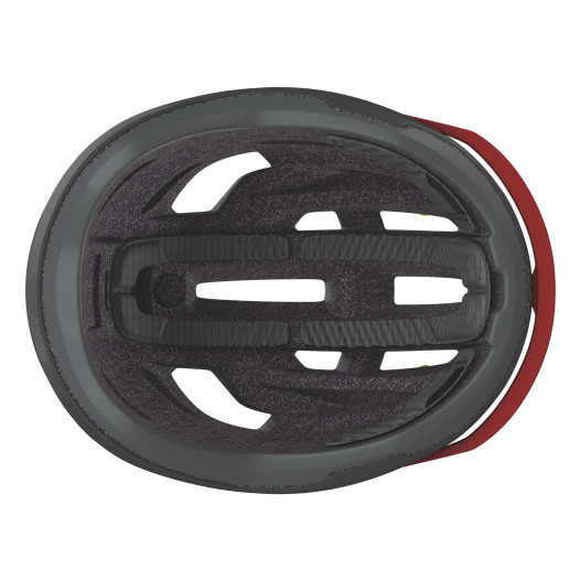 detail Cyklo helma Scott Helmet Arx (CE) Dark Grey/Red