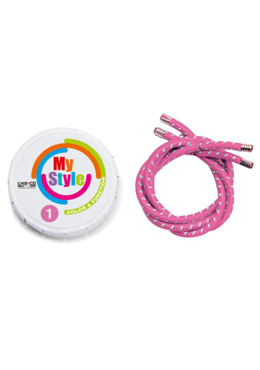 detail Casco MyStyle Reflective Piping Pink