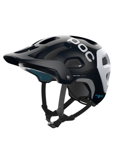 detail Cyklistická prilba POC Tectal Race SPIN Uranium Black / Hydrogen White