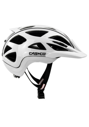 detail Cyklistická prilba Casco Activ 2 White shiny