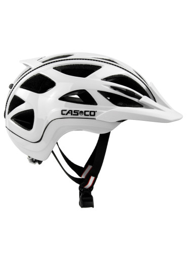 detail Cyklistická prilba Casco Activ 2 White shiny