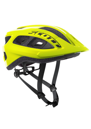 detail Cyklistická prilba SCOTT Supra (CE) Yellow Fluo