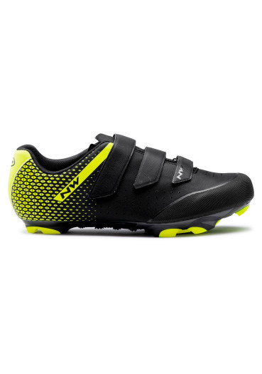 detail Northwave Origin 2 Black/Yellow Fluo