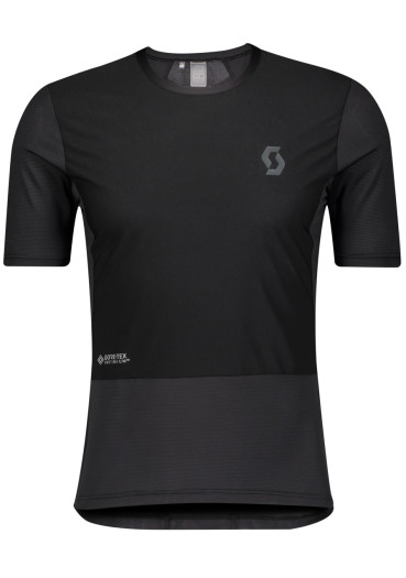 detail Pánske spodné cyklistické tričko Scott Shirt M's Underwear WS s/sl Black