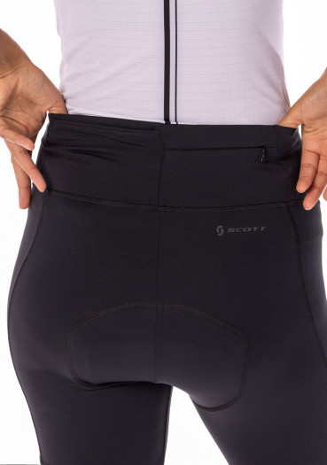 detail Dámske cyklistické kraťasy Scott Shorts W 's Endurance 10 +++ Blck / Dk Grey