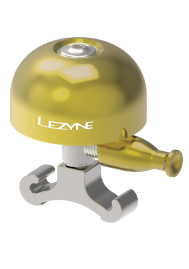 detail Lezyne classic brass bell silver zvonek