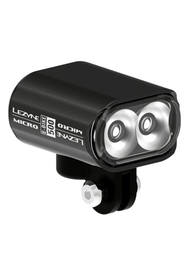 detail Predné svetlo Lezyne Ebike Micro Drive 500, čierne