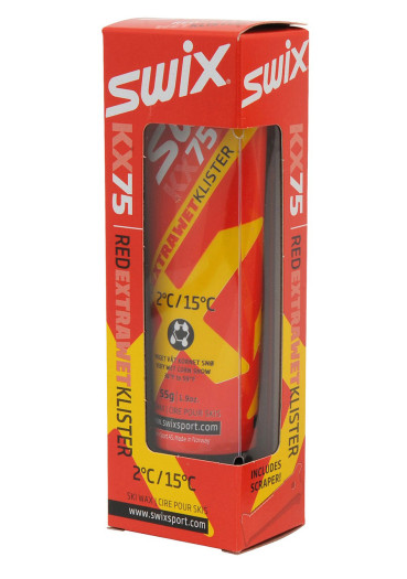 detail Swix KX75 vosk Clister Extra Wet 55g +2°C/+15°C