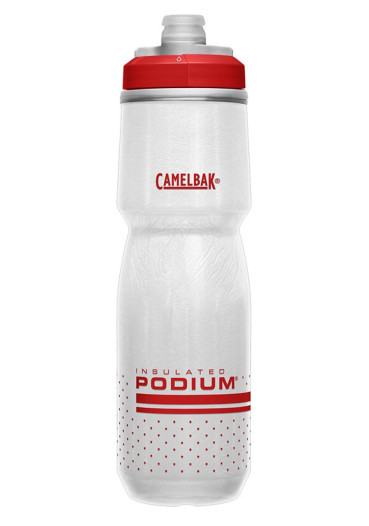 detail Fľaša CamelBak Podium Chill 0,71L Fiery Red/White