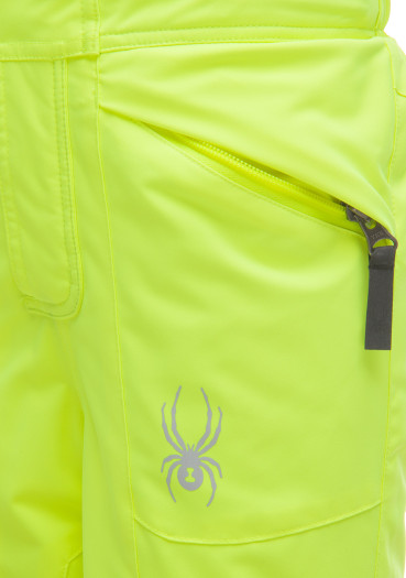 detail Detský nohavice Spyder Mini Expedition žltý